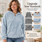 🔥Trending! Jetzt zugreifen!🔥 Women's Diamond Jacquard Plush Hooded Sweatshirt