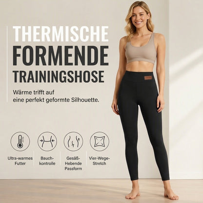 ⏰Beliebt und bald ausverkauft!⏰ Warme Yoga-Hose für Damen mit hohem Bund
