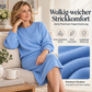 🎉Über 100.000 zufriedene Kunden!🎉 Damen-Strickoberteil mit Rundhalsausschnitt und Midirock-Set