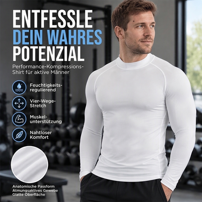 Herren Slim Fit Thermooberteil für Sport