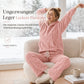 📢Tausende Kunden kaufen es!📢 Damen Flauschiger Loungewear 2-teiliges Set mit Hoodie und Hose