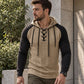 🚀Viral gegangen!🚀 Texturiertes, plissiertes Herren-Hoodie mit Schulterdetails