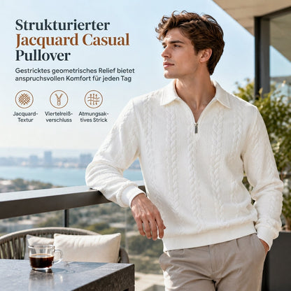 🥳Alles im Sale! Schnell sein!🥳 Freizeit-Strickpullover aus Jacquard für Herren