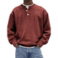 🥳Millionenfach bewährt!🥳 Lässiges Cord-Langarm-Henley-Shirt für Herren
