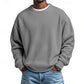 💞Beliebtes Produkt! Nur kurze Zeit reduziert!💞 Herren-Sweatshirt mit Waffelstrick und Rundhalsausschnitt