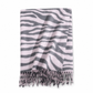 🦓✨ Damen Winter-Stola mit Zebra-Print – Kunstkaschmir, Warm & Fransendetail ❄️
