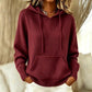 📢Letzter Tag!📢 Freizeit-Strickpullover mit Kapuze für Damen