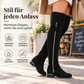 🚨Nicht verpassen!🚨 Schicke, figurbetonte Overknee-Stiefel für Damen