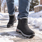 📢Letzter Tag! Alles 50%!📢 Herbst Winter Stiefel Herren warme Plüsch gefüttert wasserdicht Schneestiefel