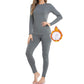 💥50% Rabatt! Nur heute!💥Damen Thermounterwäsche Set mit Stretch