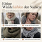 🦓✨ Damen Winter-Stola mit Zebra-Print – Kunstkaschmir, Warm & Fransendetail ❄️