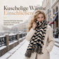 🦓✨ Damen Winter-Stola mit Zebra-Print – Kunstkaschmir, Warm & Fransendetail ❄️