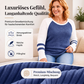 🔥👚Bestseller | Color-Block-Stil, vielseitig für jeden Tag – Langarm-Rippstrickoberteil für Damen im Color-Block-Design