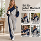 🔥👗Bestseller | Color-Block-Stil, lässig für jeden Tag – Freizeitliches Damen-Zweiteiler mit Color-Block-Design und Trägern