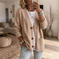 ⚡Flash-Sale!⚡ Damen Cardigan mit V-Ausschnitt und lockerer Passform