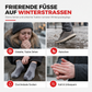 Damen wasserdichte Winterstiefel mit wadenmittlerer Höhe, dickem Plüschfutter, rutschfesten und warmen Baumwollschuhen