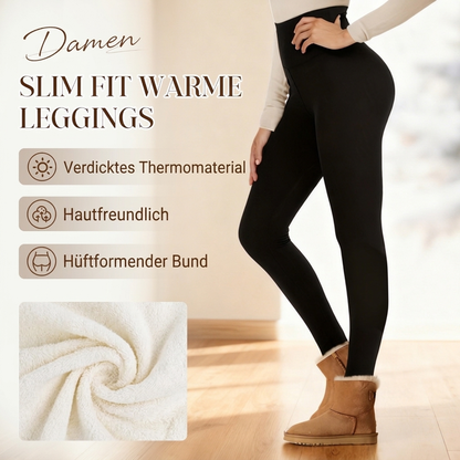 🔥Bestseller!🔥 Warme Damen-Leggings mit hoher Elastizität und schmaler Passform