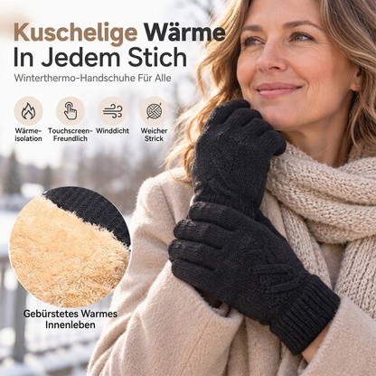 🚀Neu! 50% Rabatt!🚀 Unisex Winter Warme Gestrickte Touchscreen-Handschuhe