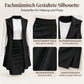 🥳Wiederkäufer-Rate über 90%!🥳 Damen Lapel Open Front Lange Weste und Minirock Set