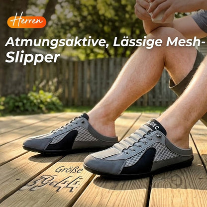 🔥Bestseller + 50% Rabatt!🔥Atmungsaktive Mesh-Hausschuhe für Herren