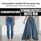 📦 Frisch eingetroffen! 👖 Damen Hochtaillierte Weitbein-Jeans mit High-Low-Saum – moderner Look, figurschmeichelnd & vielseitig kombinierbar