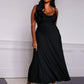 Lulah Drapiertes Maxikleid mit integriertem BH--Kostenloser Versand!