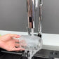 Neue Wasserfall-Küchenarmatur