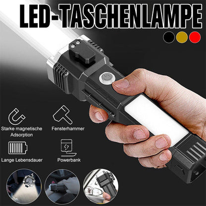 Superhelle wiederaufladbare LED-Taschenlampe