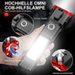 Superhelle wiederaufladbare LED-Taschenlampe