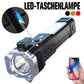 Superhelle wiederaufladbare LED-Taschenlampe