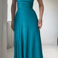 Lulah Drapiertes Maxikleid mit integriertem BH--Kostenloser Versand!