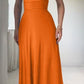 Lulah Drapiertes Maxikleid mit integriertem BH--Kostenloser Versand!