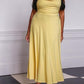 Lulah Drapiertes Maxikleid mit integriertem BH--Kostenloser Versand!