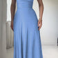 Lulah Drapiertes Maxikleid mit integriertem BH--Kostenloser Versand!