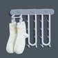 Multi-Clip Hanging Clothes Rack
