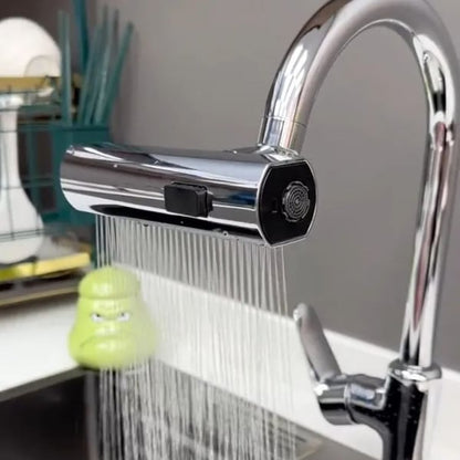 Neue Wasserfall-Küchenarmatur