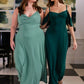 Lulah Drapiertes Maxikleid mit integriertem BH--Kostenloser Versand!
