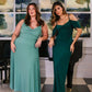 Lulah Drapiertes Maxikleid mit integriertem BH--Kostenloser Versand!