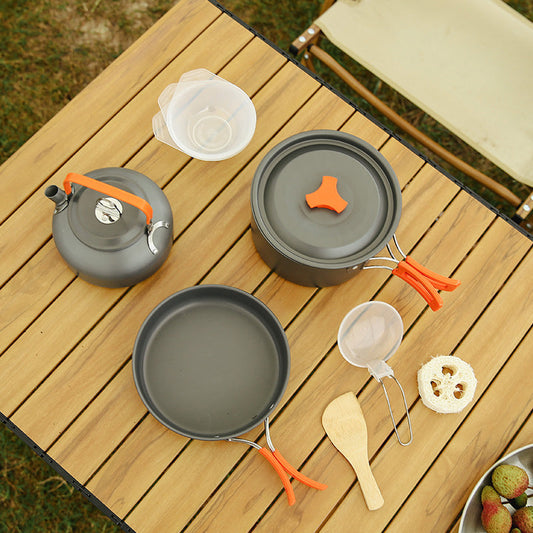 Aluminium Outdoor Camping Kochgeschirr Set