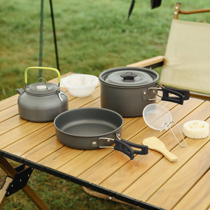 Aluminium Outdoor Camping Kochgeschirr Set